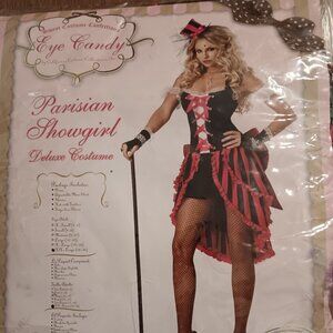 Sweet Costume Confections Eye Candy Parisian Showgirl Deluxe Costume – XXL (US S